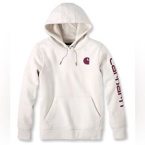 White Carhartt hoodie